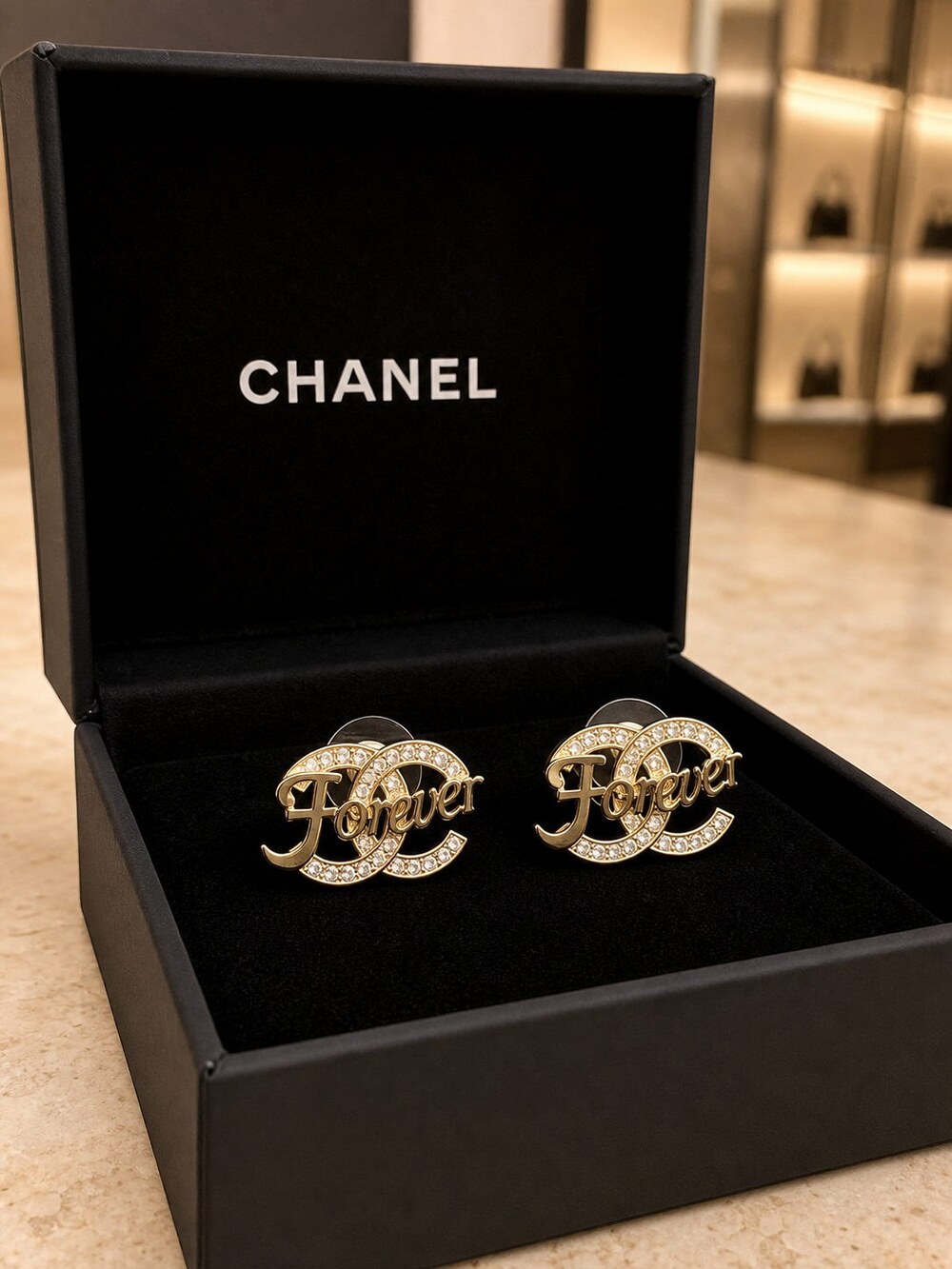 CHANEL Classic Parisian Earrings Style 6 | New with Box - Picture 5 of 9